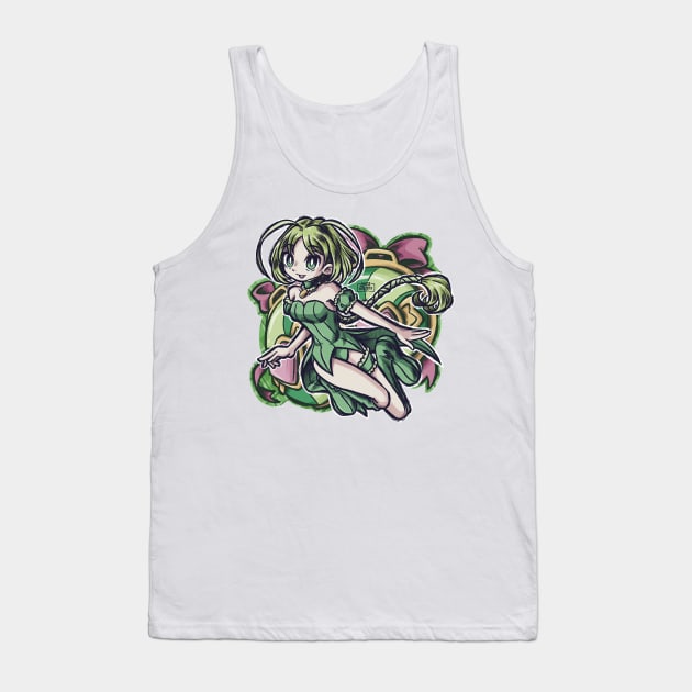 tokyo mew mew - lettuce Tank Top by Angi.Laguado